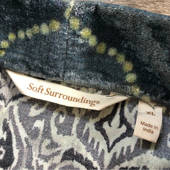 Soft Surroundings Aurora Open Front Mixed Media Tunic XL - Picture 7 of 10